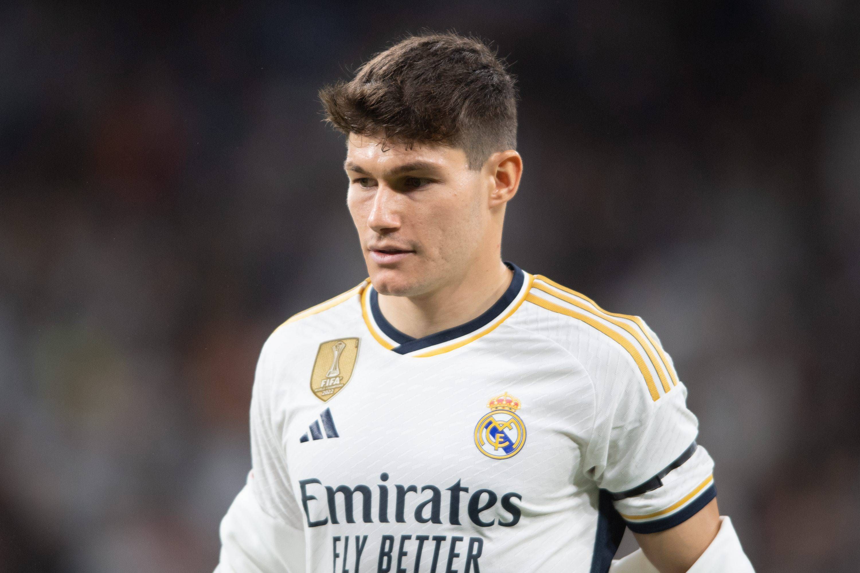  Fran García, en la previa del Real Madrid-Real Sociedad (FOTO: Cordón Press).