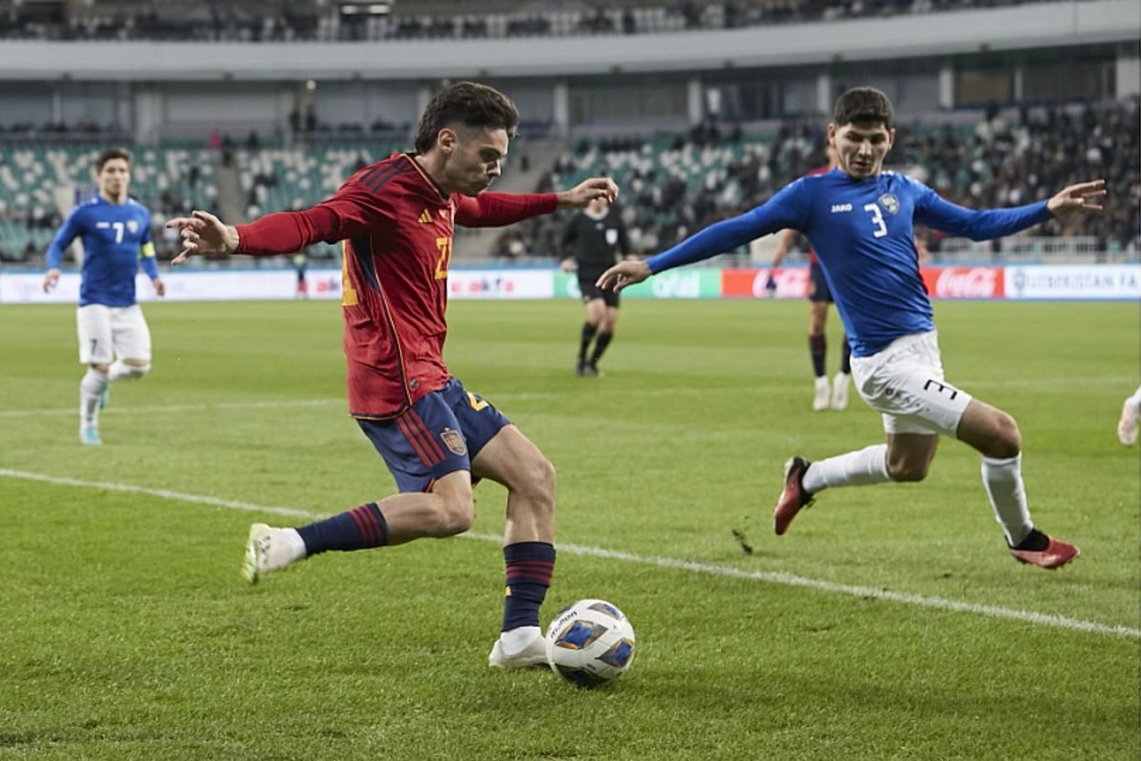 Fran Pérez con la sub 21