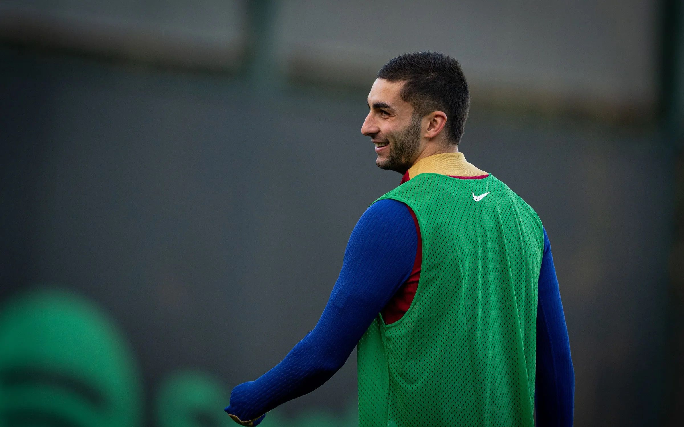  Ferran Torres, en una sesión del Barcelona.