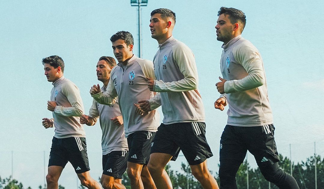 Kevin, Dotos, Carlos Domínguez, Beltrán y Manu Sánchez.