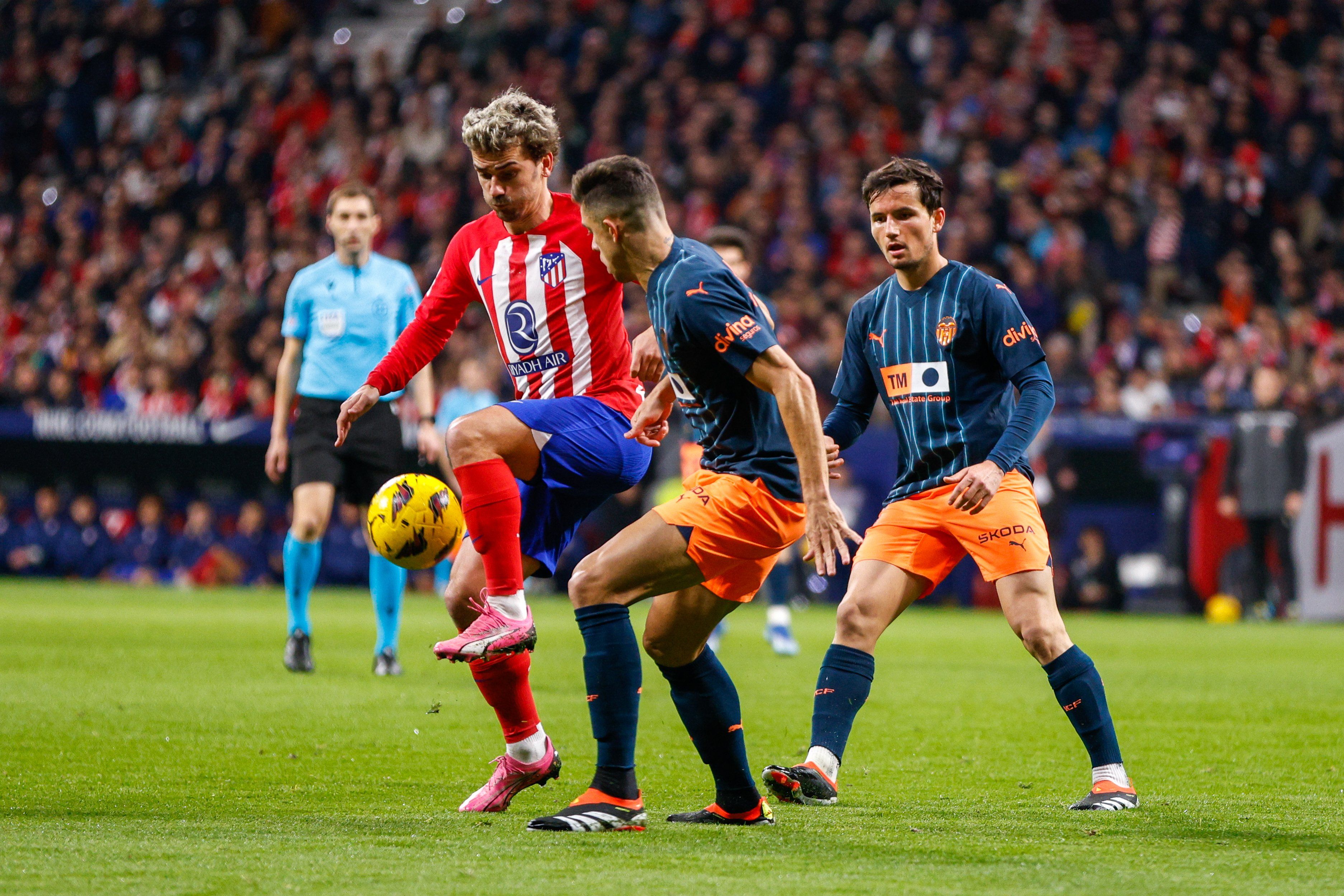 Gabriel Paulista, ante el Atlético.