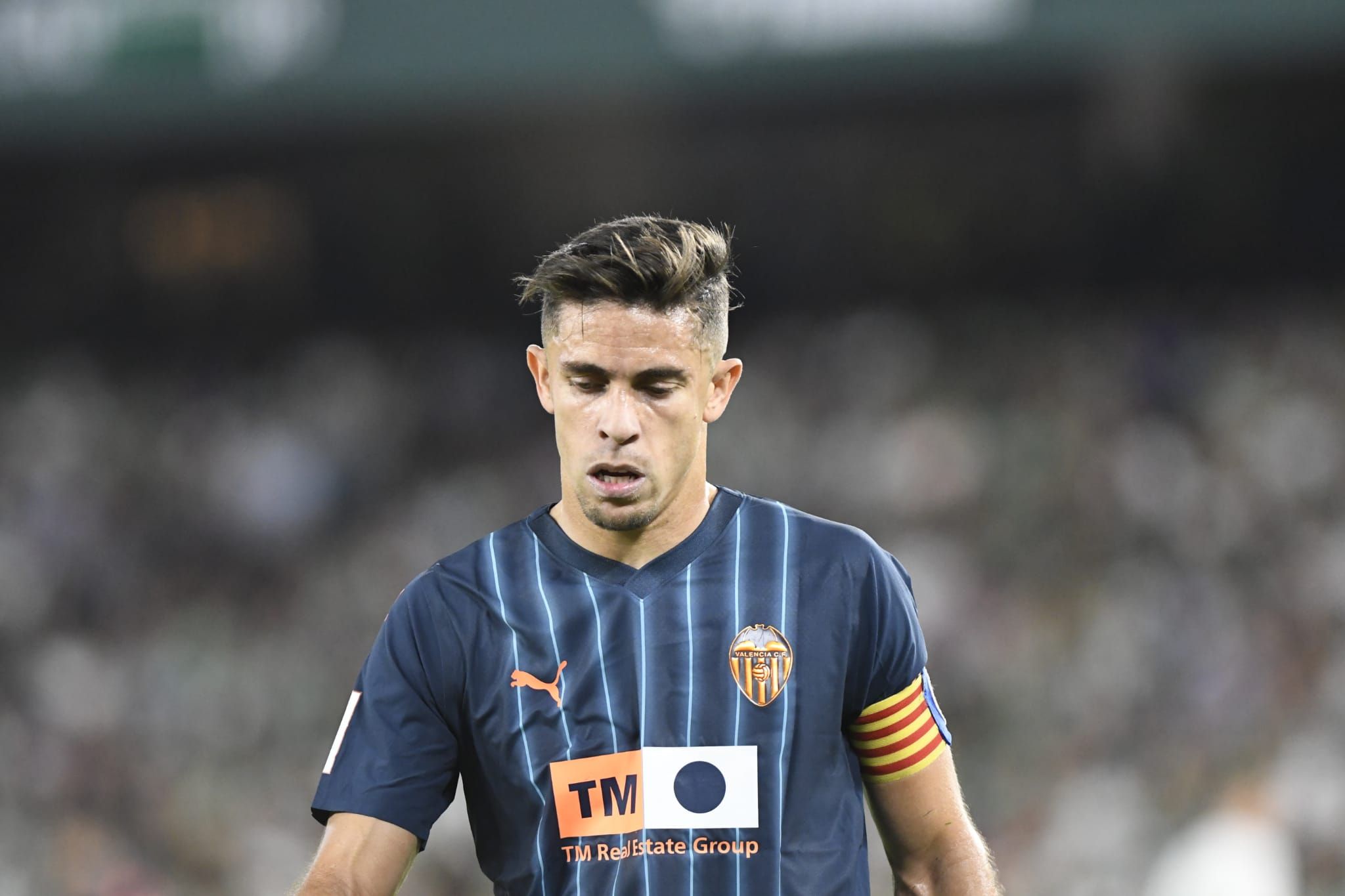 Gabriel Paulista, ante el Betis (Foto: Kiko Hurtado).