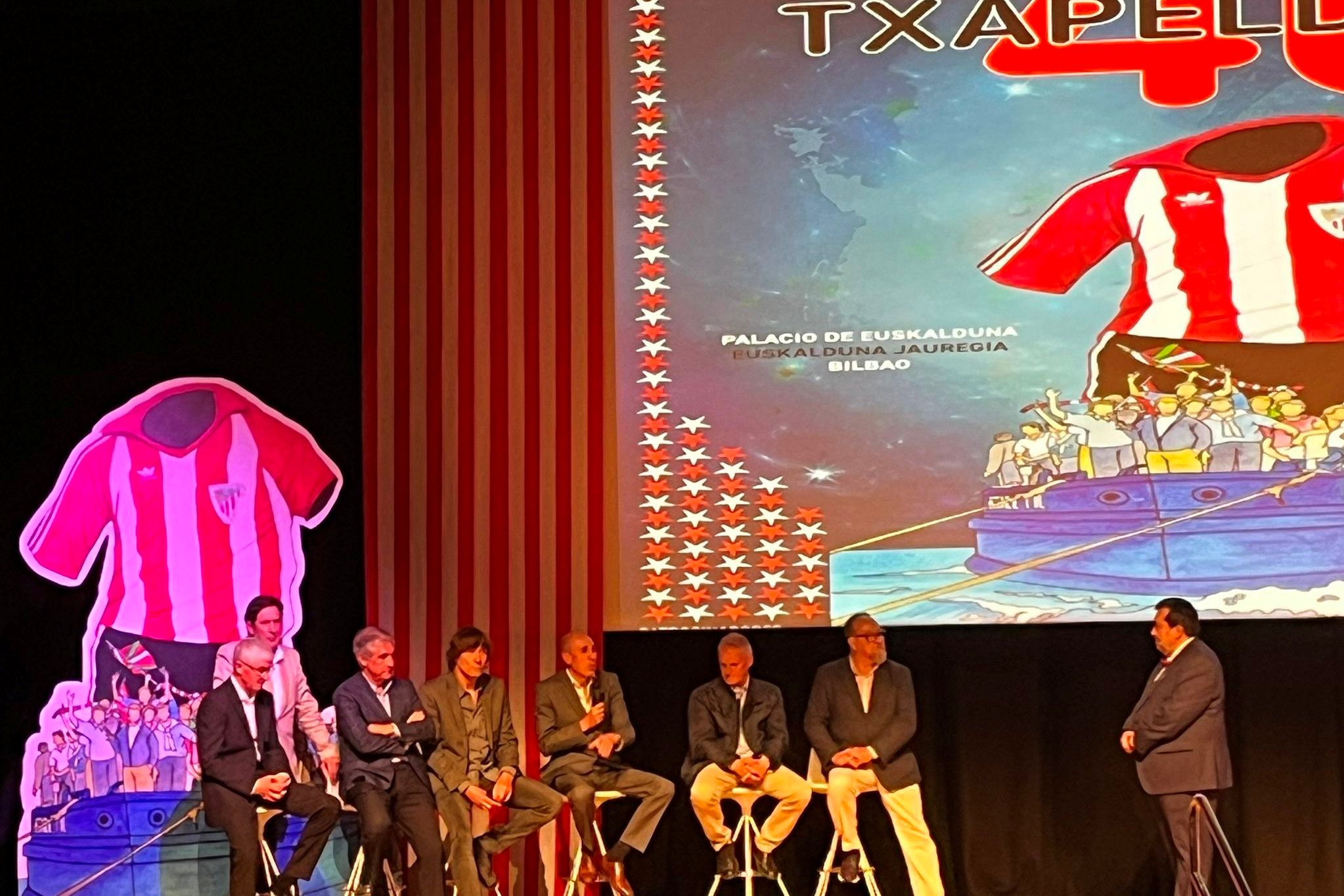  La Gala Txapeldunak del Athletic campeón de los 80.