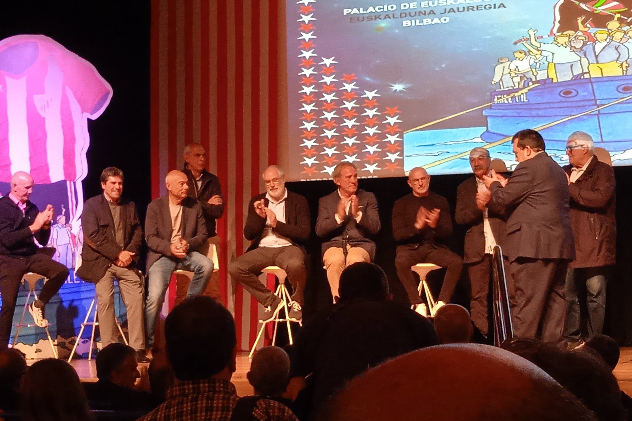  La Gala Txapeldunak del Athletic campeón de los 80.