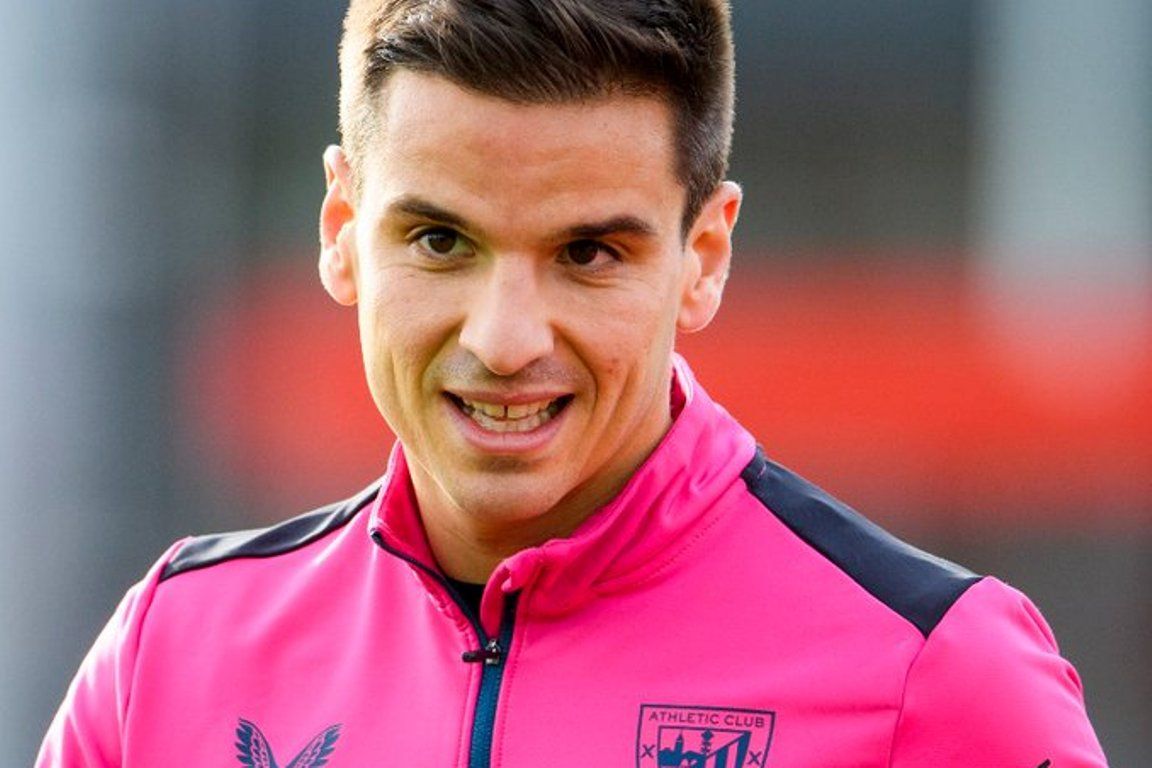 Imagen de Iñigo Ruiz de Galarreta en Lezama; Galaxy regresará ante el Granada en San Mamés.