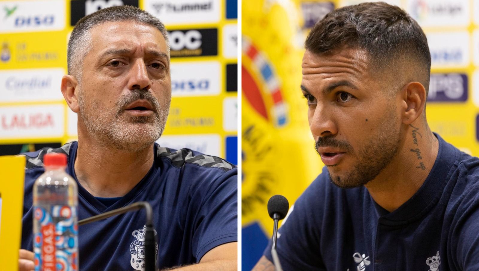 García Pimienta y Jonathan Viera (Foto: Cordon Press).