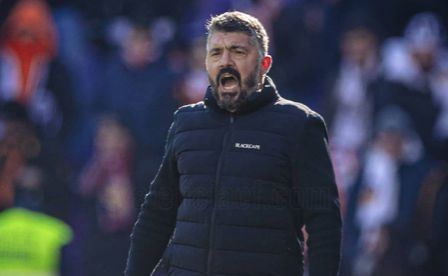  Gattuso, en el Valencia - Valladolid.