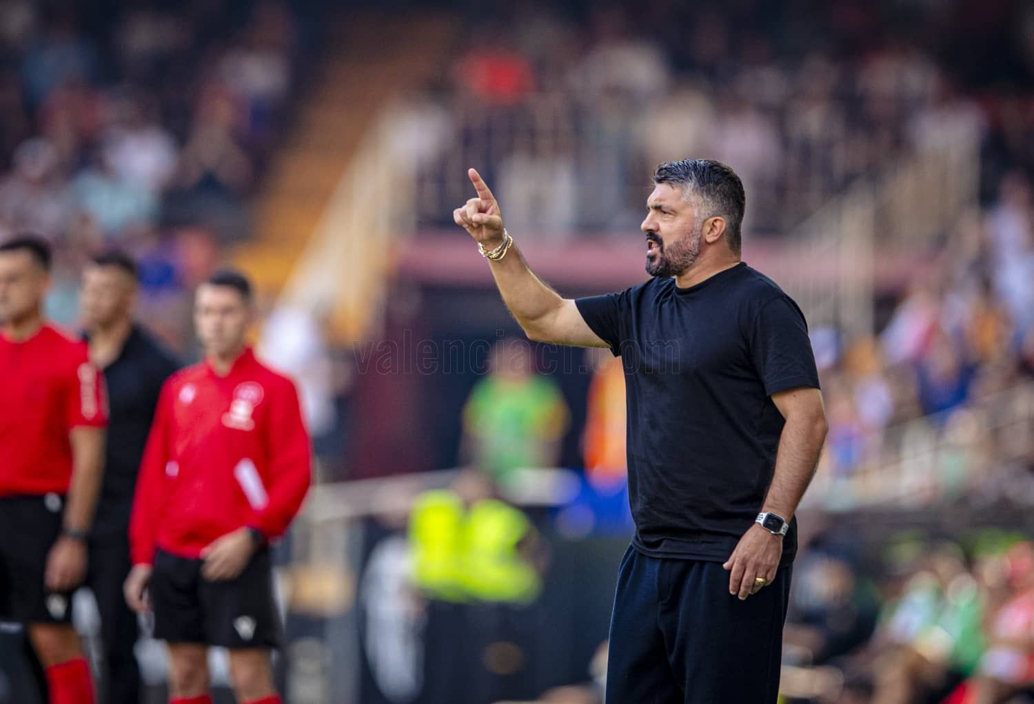 Gattuso, en Mestalla.