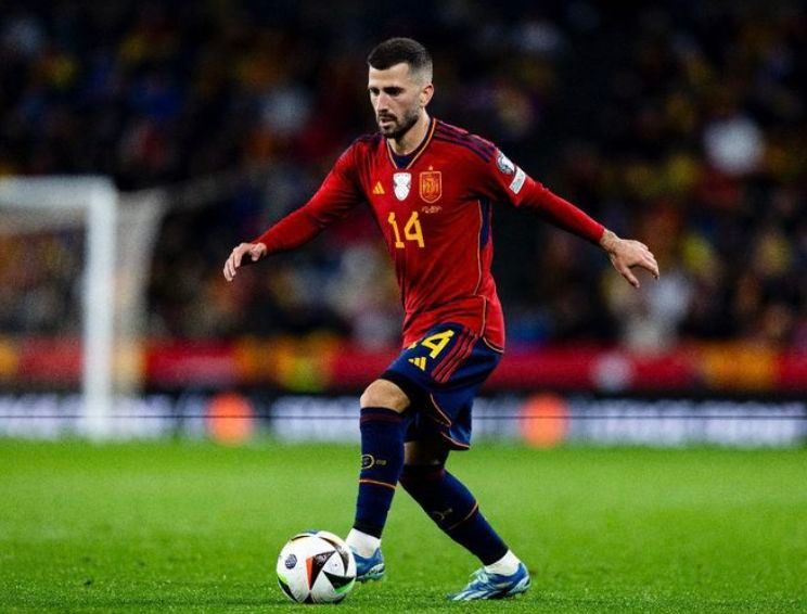 José Gayà, con España.