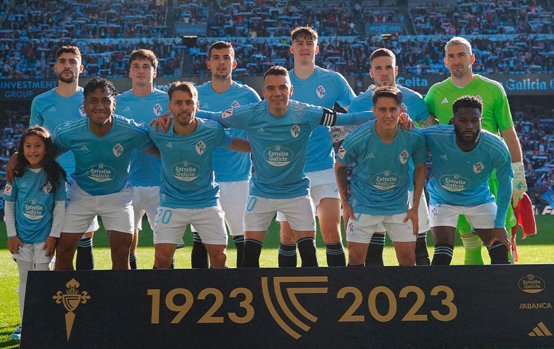 Once titular del Celta (Foto: RC Celta).