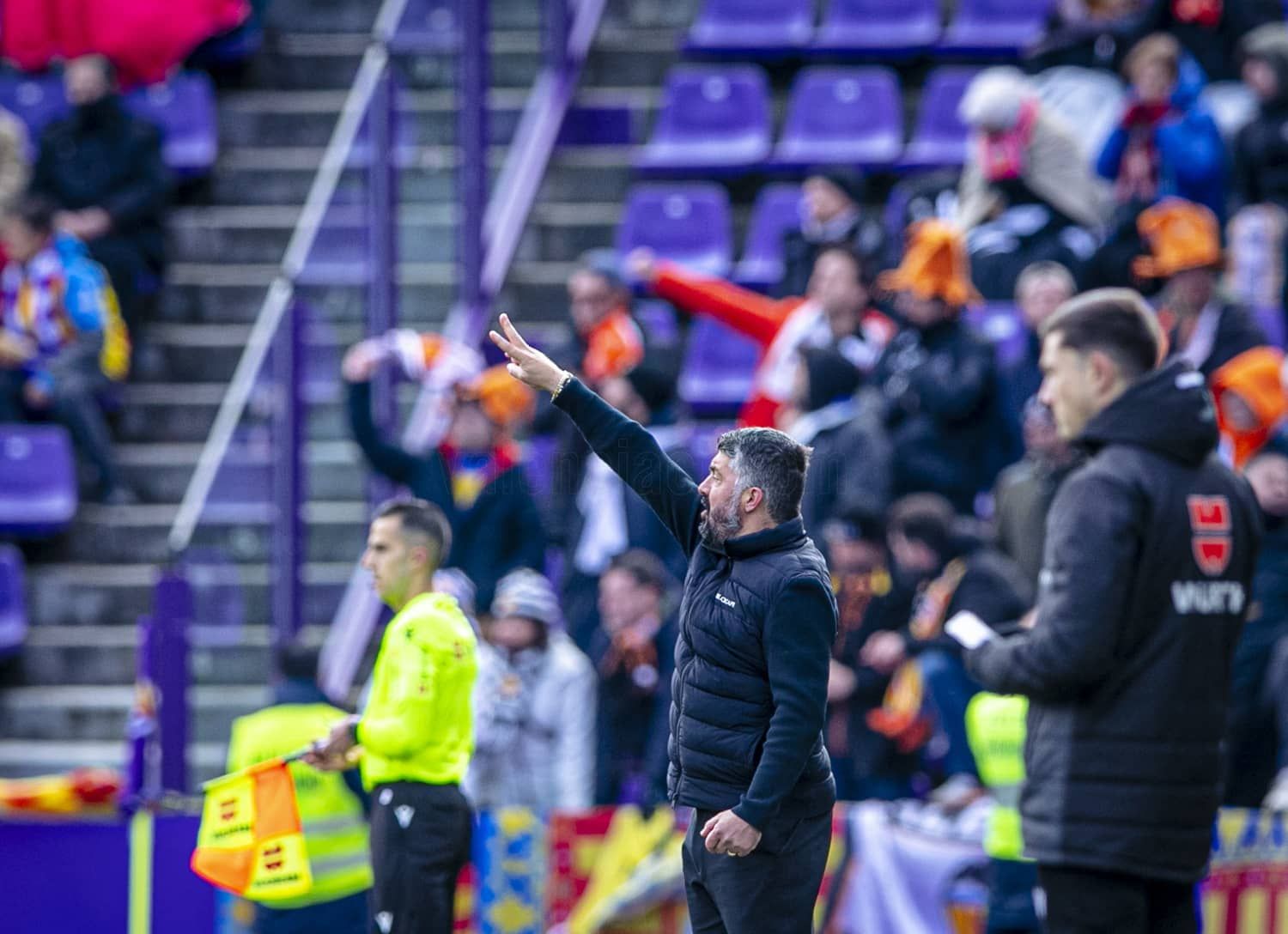 Gennaro Gattuso, ante el Valladolid.