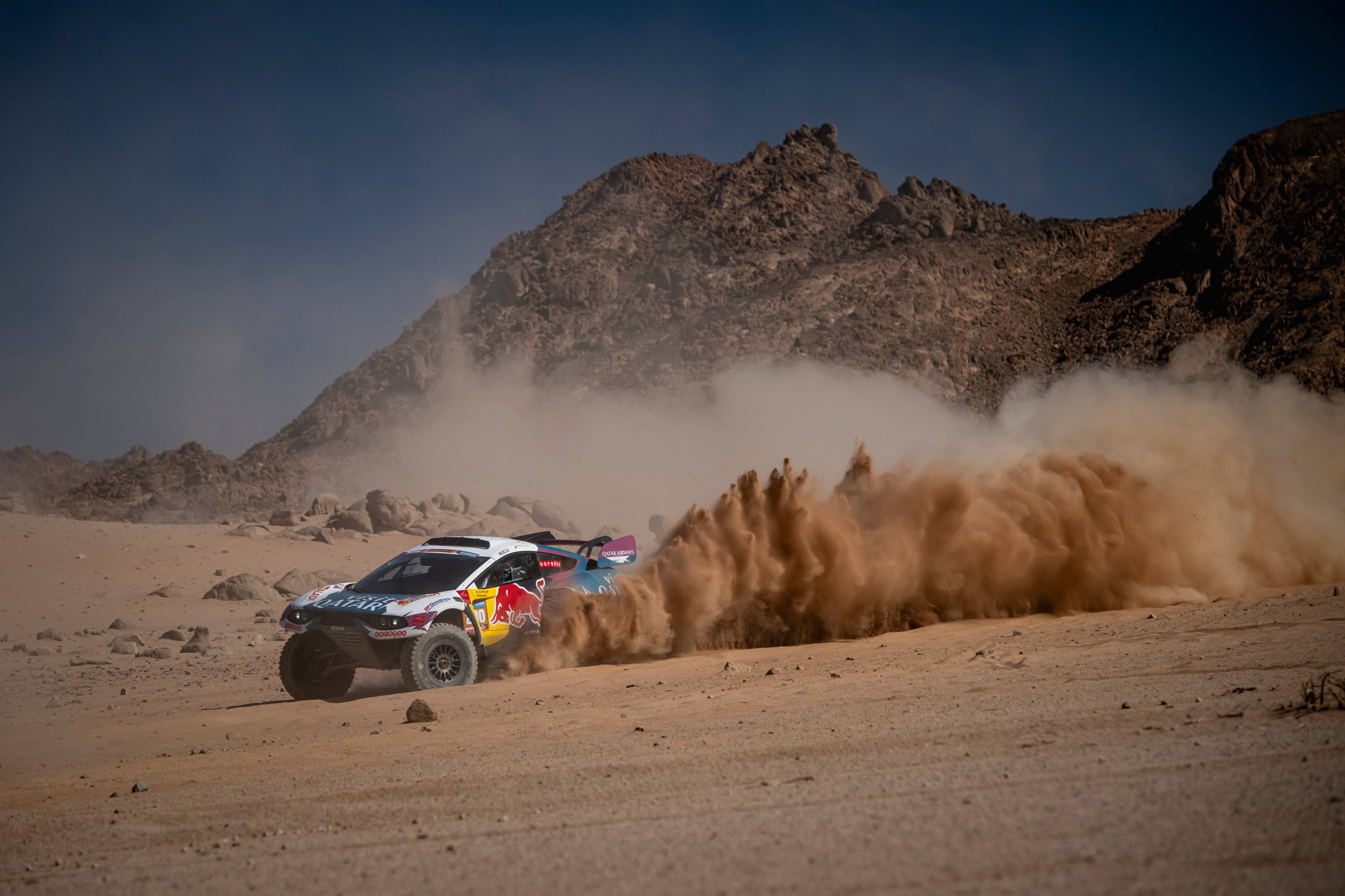  Nasser Al-Attiyah, durante el Dakar 2024.