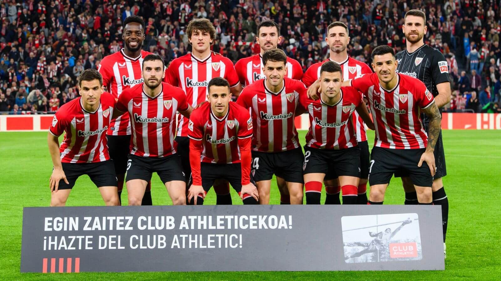 Este es el once que sacaba Valverde ante el Girona en San Mamés (Foto: Athletic Club).