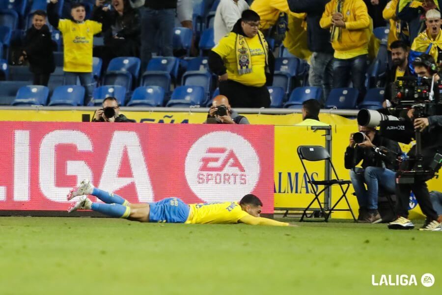 Gol de Álex Suárez para poner el 1-0