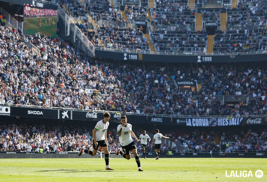 Gol de Hugo Duro a la UD Almería.