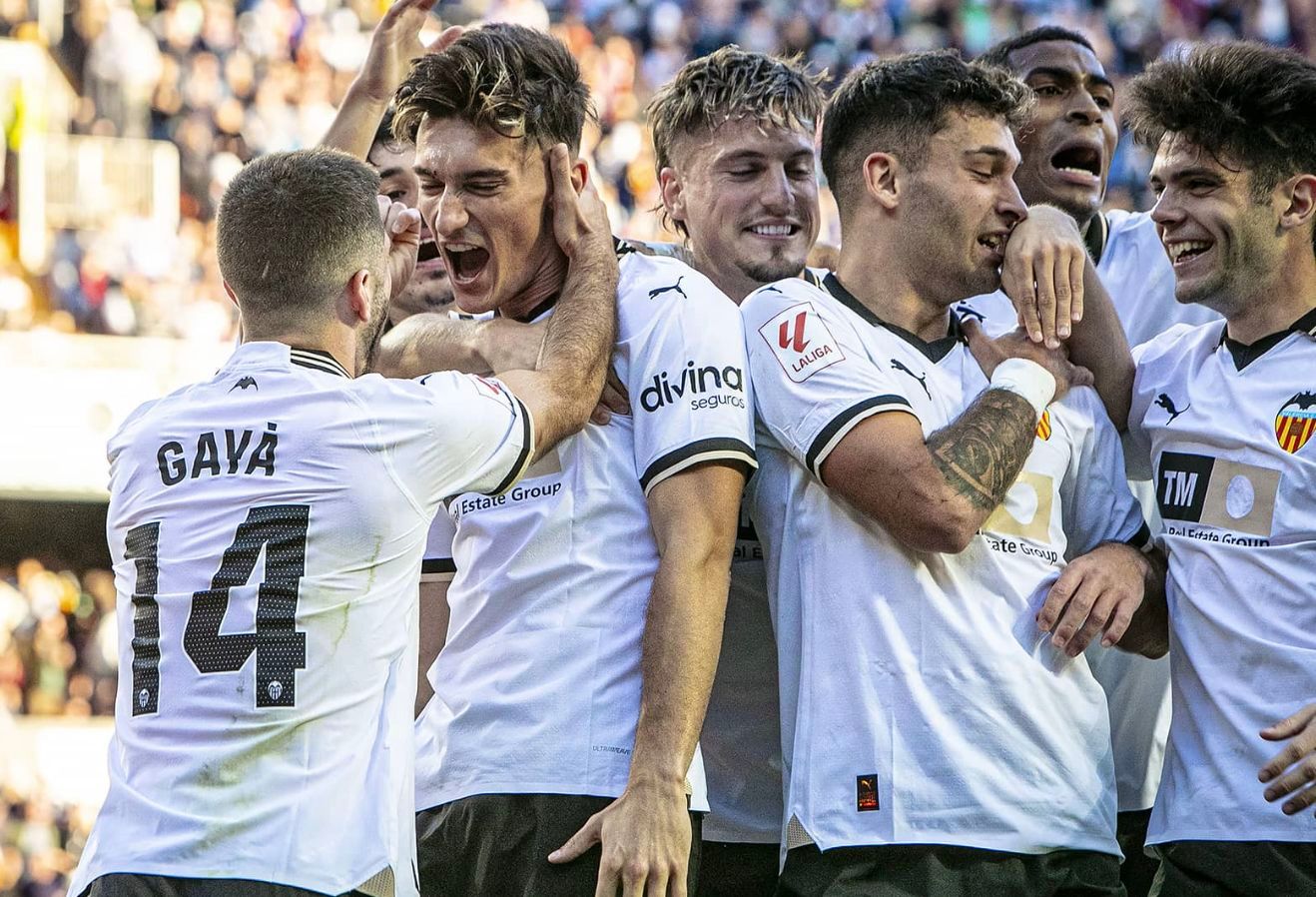  Gol de Pepelu en Mestalla