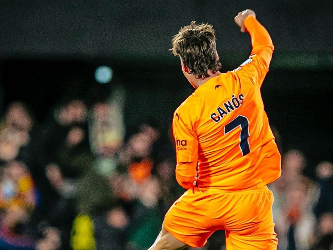  Gol de Sergi Canós al FC Cartagena.