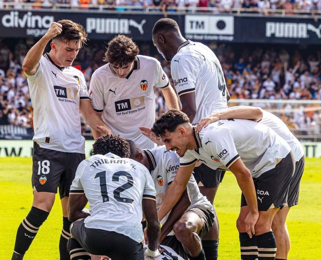  Gol en Mestalla ante el Atlético