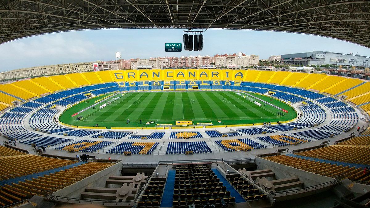  Estadio de Gran Canaria.