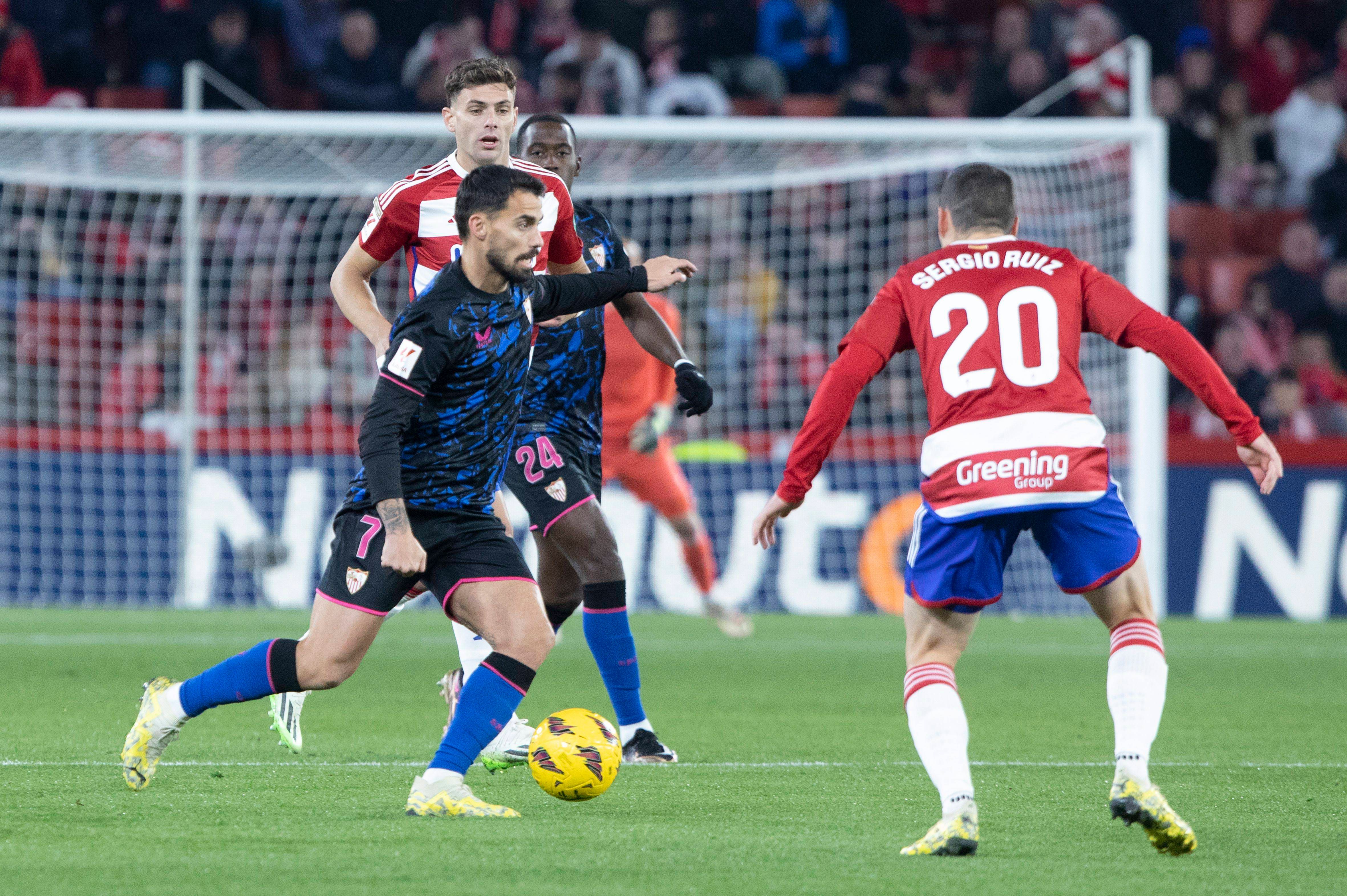  Suso, en el Granada-Sevilla.
