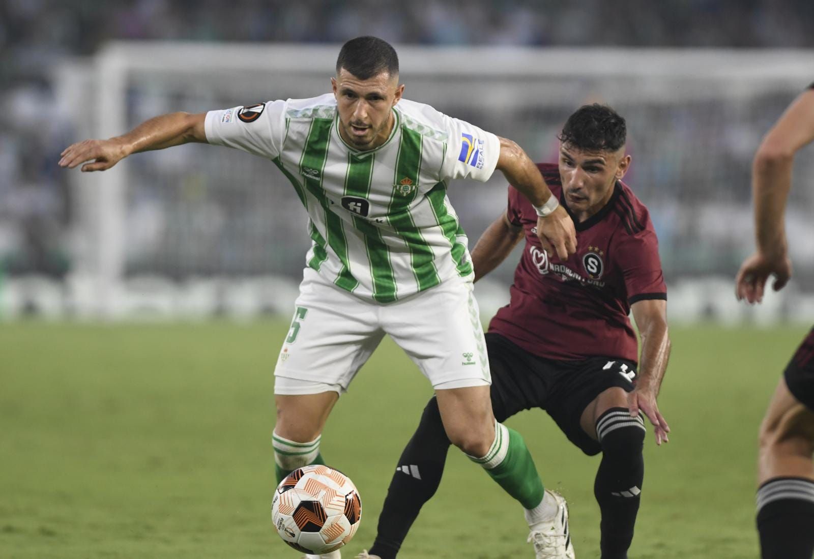 Guido Rodríguez, en un partido del Real Betis