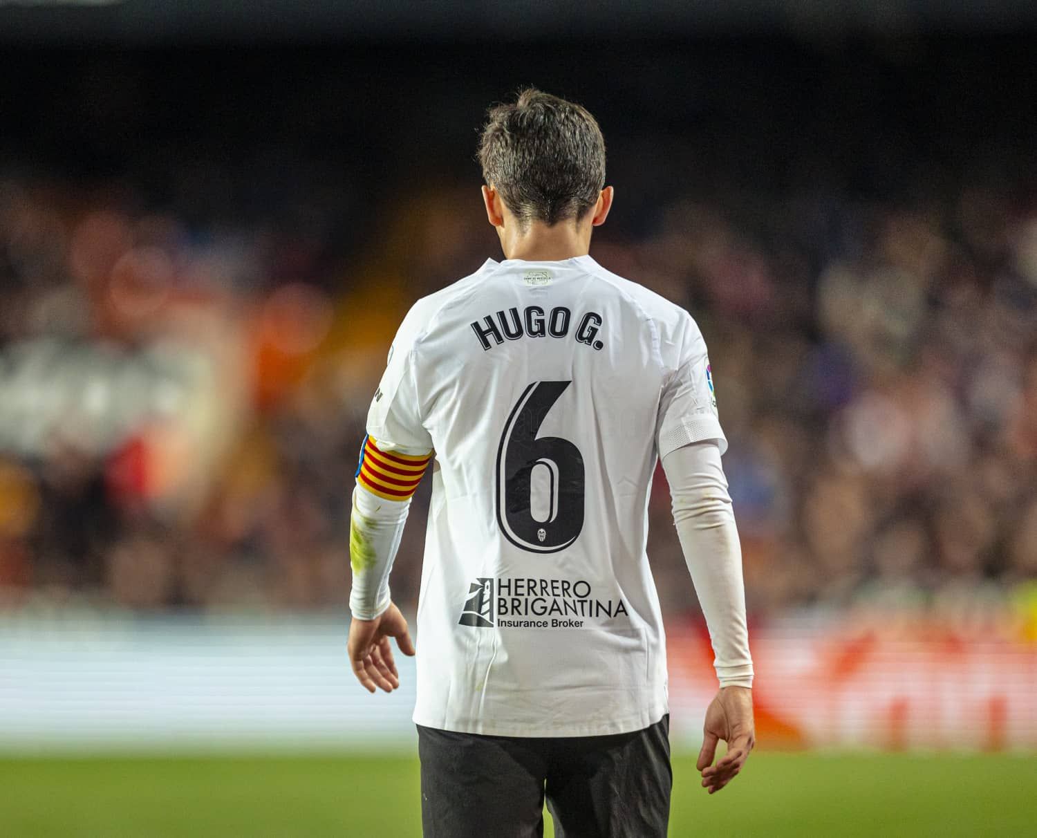  Guillamón, capitán del Valencia CF