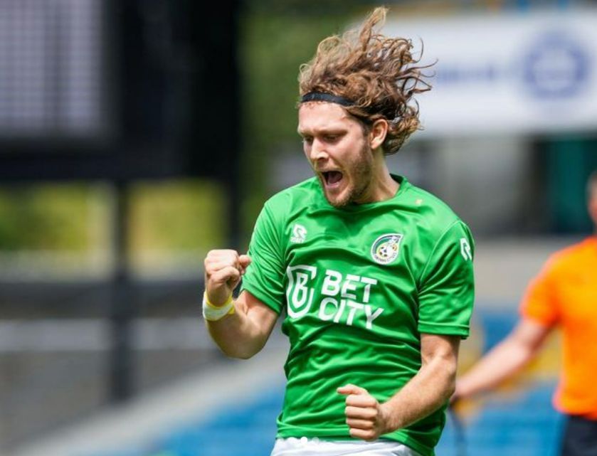 Halilovic, con el Fortuna Sittard.