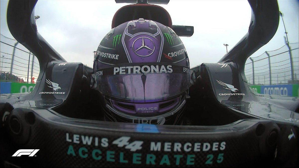  Hamilton, en el GP de Rusia (FOTO: @F1)