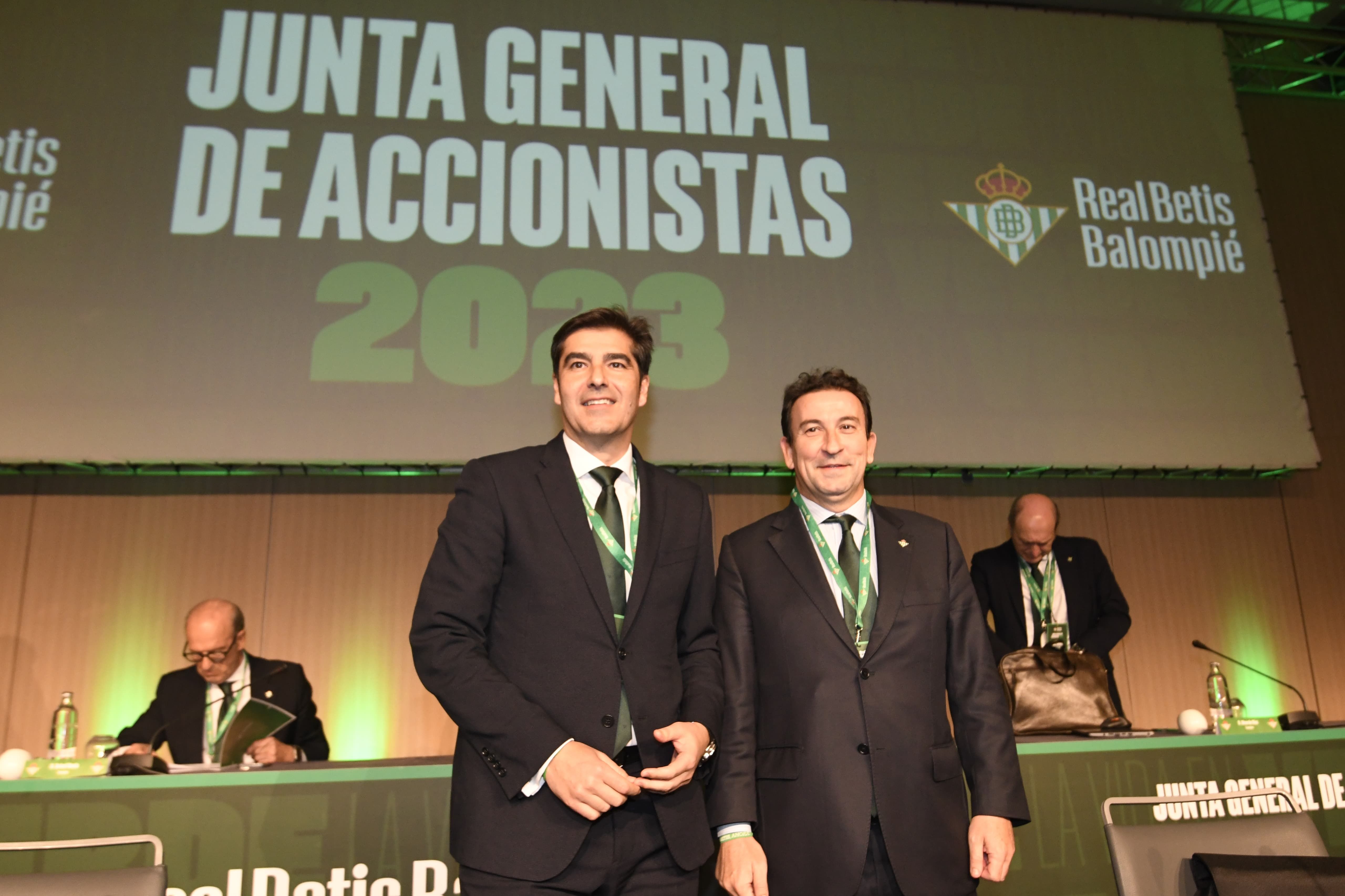 Haro y Catalán, en la Junta