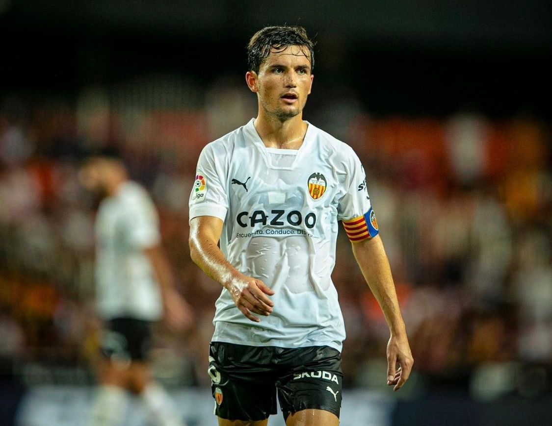 Hugo Guillamón, ante el Getafe CF.