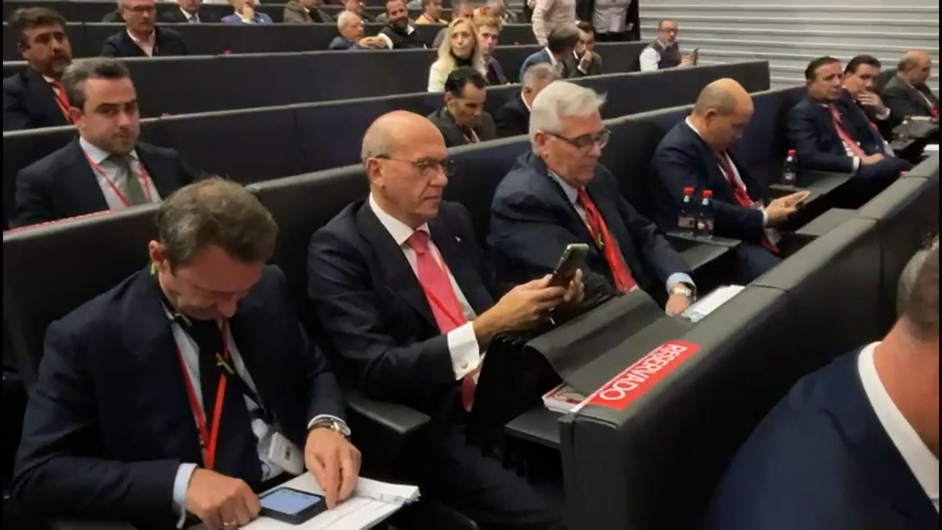  Del Nido, en la Junta de Accionistas del Sevilla 2022.