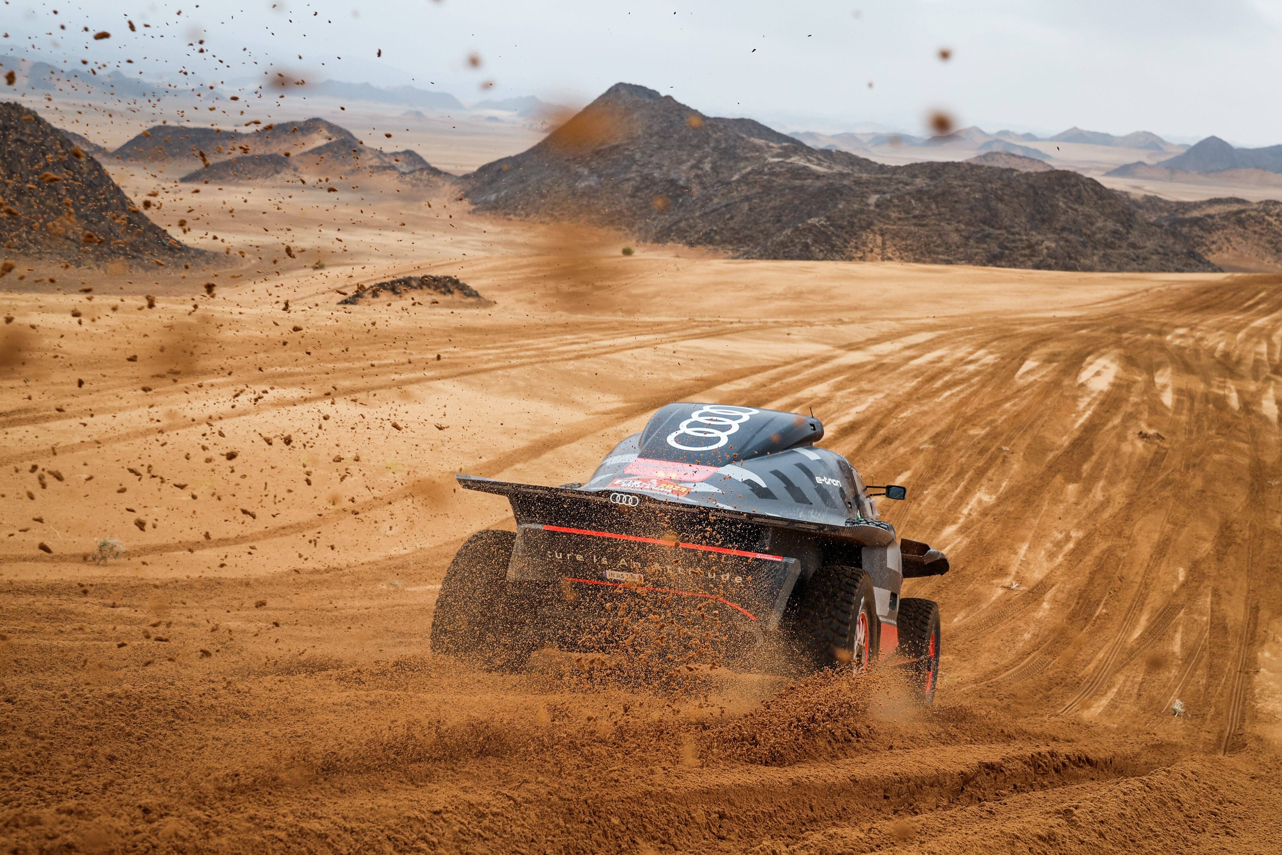  Carlos Sainz, en el Dakar 2023.