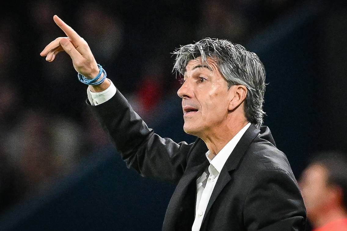  Imanol Alguacil en un encuentro de la Real Sociedad