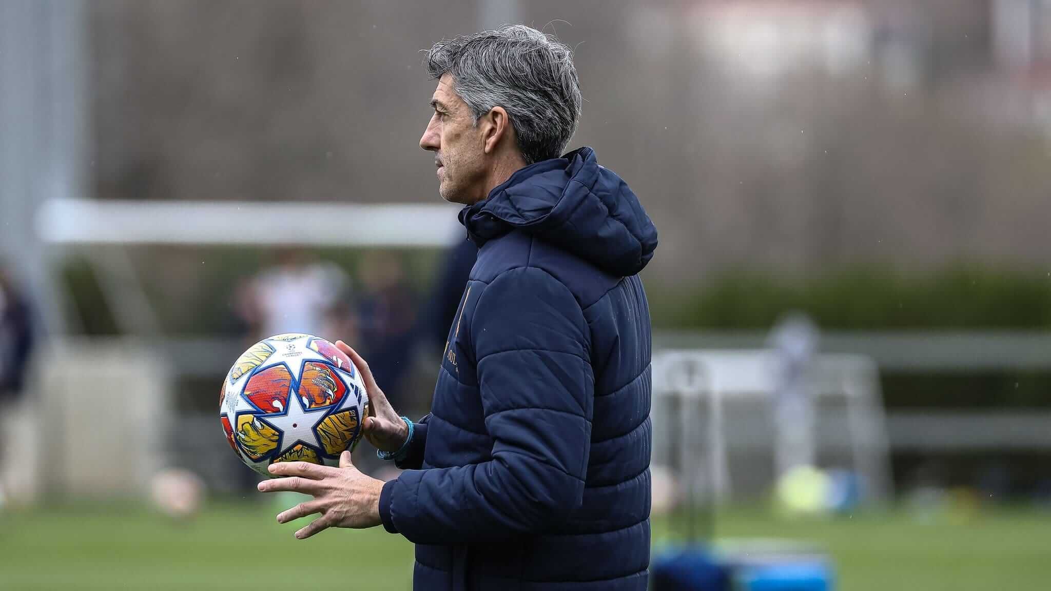  Imanol Alguacil, entrenador de la Real Sociedad.
