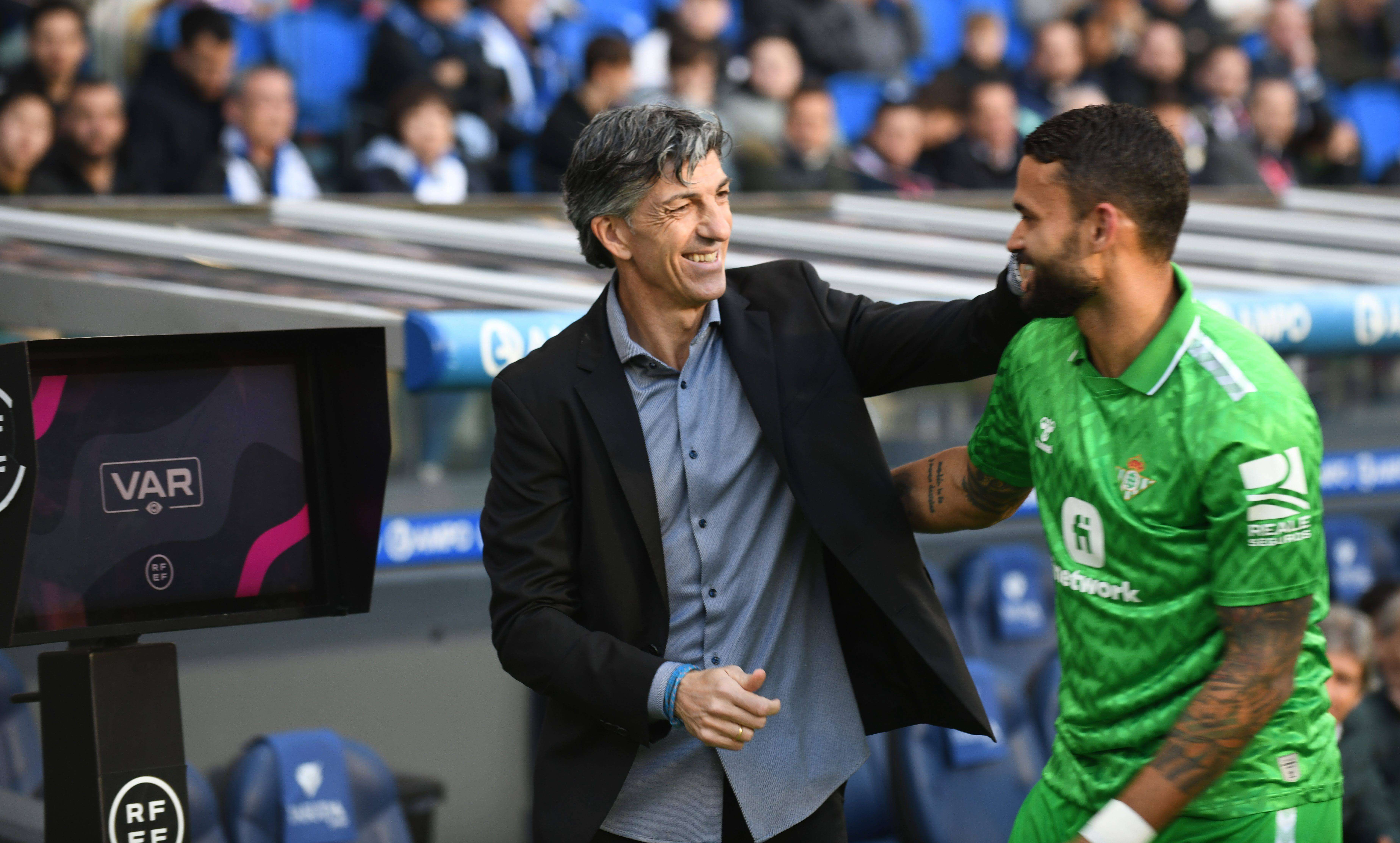 Imanol y Willian José, en el Real Sociedad-Betis.