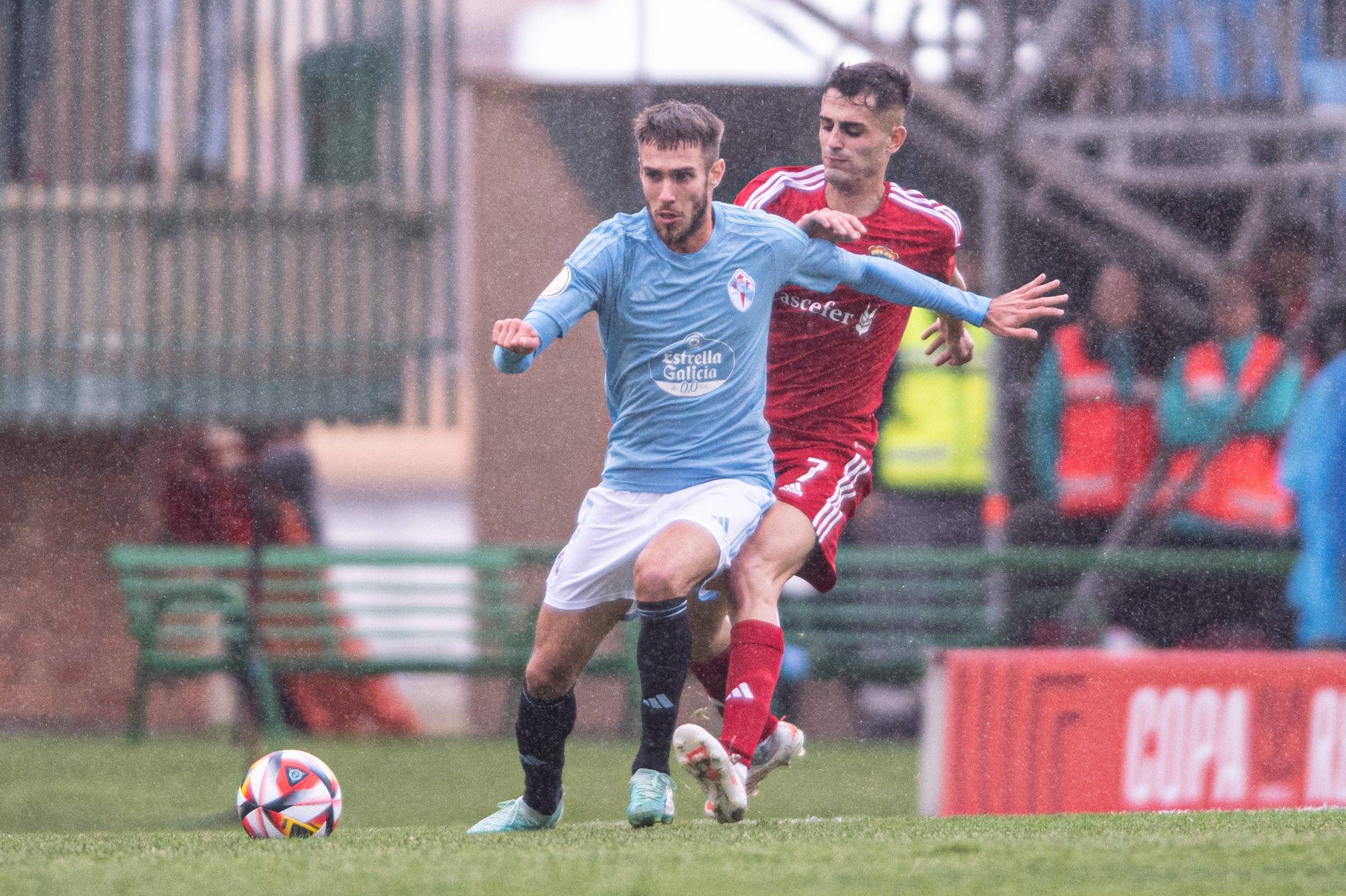 Mingueza, en el Turégano - Celta de Copa del Rey.