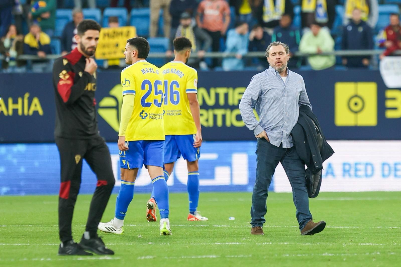  Sergio, tras la derrota ante el Valencia.