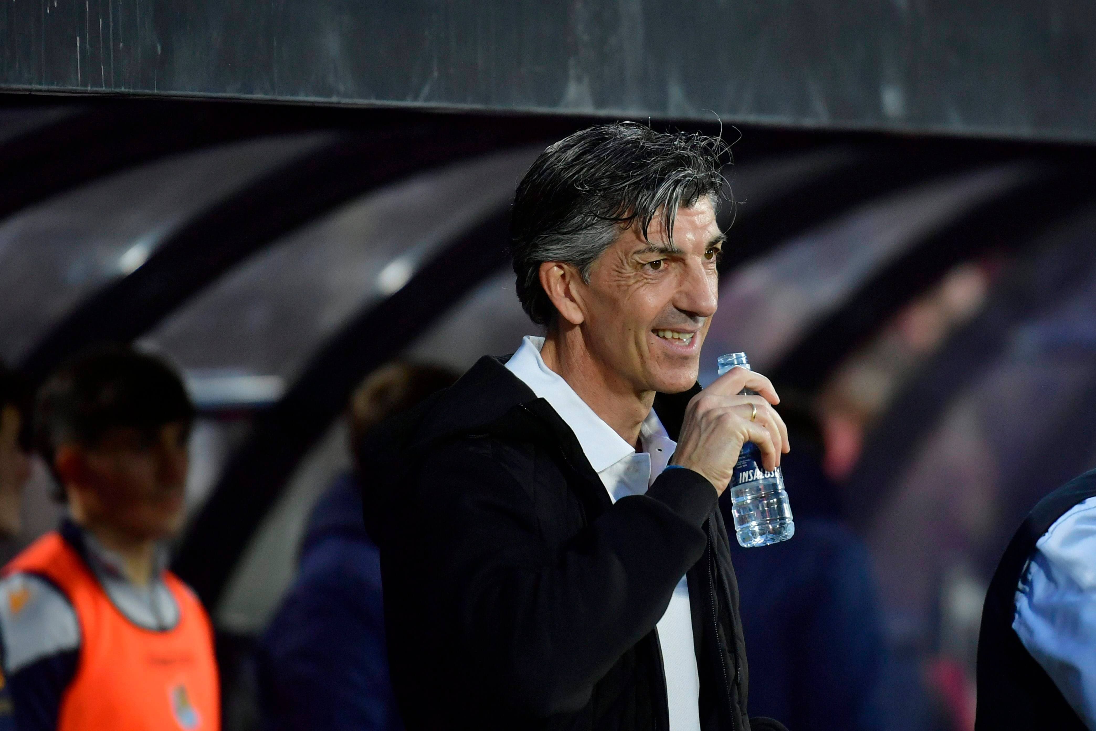 Imanol Alguacil, en el Mallorca - Real Sociedad.