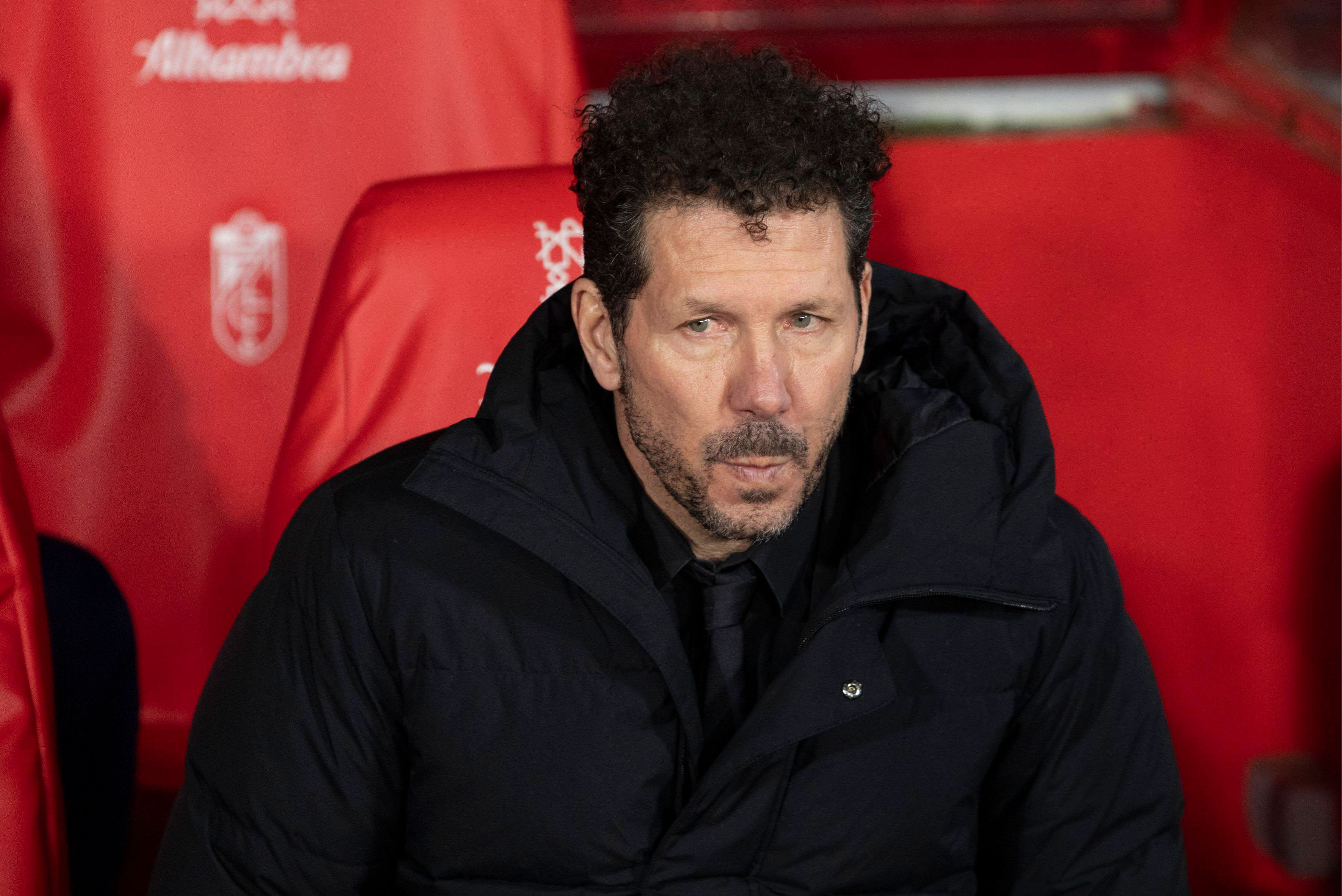  Diego Pablo Simeone, en Los Cármenes.