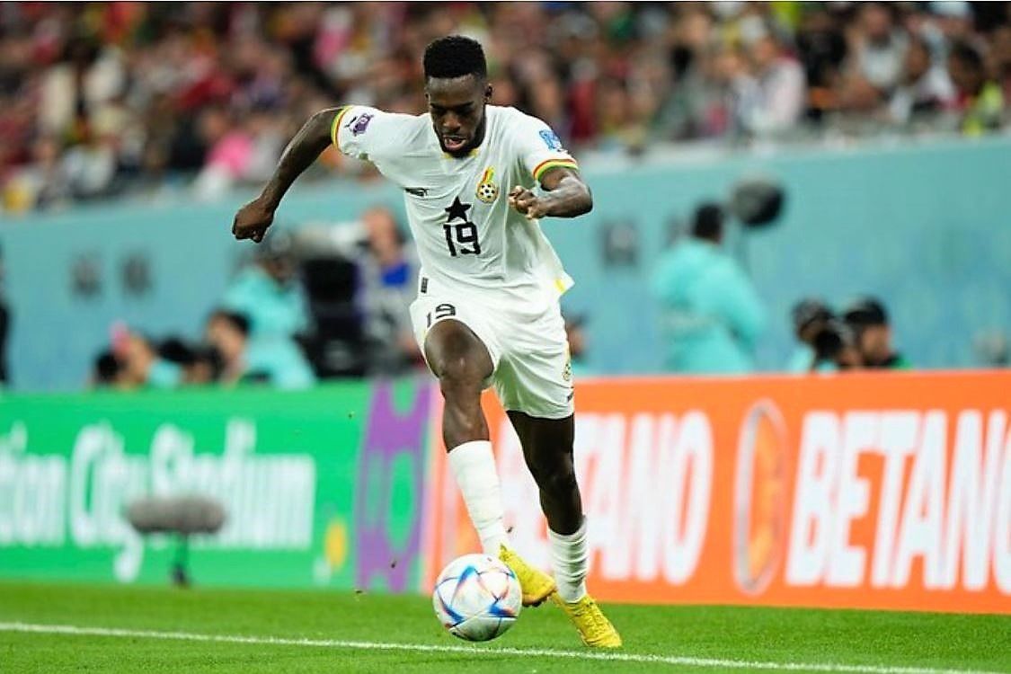  Carrera de Iñaki Williams en el Corea-Ghana del Mundial de Qatar.