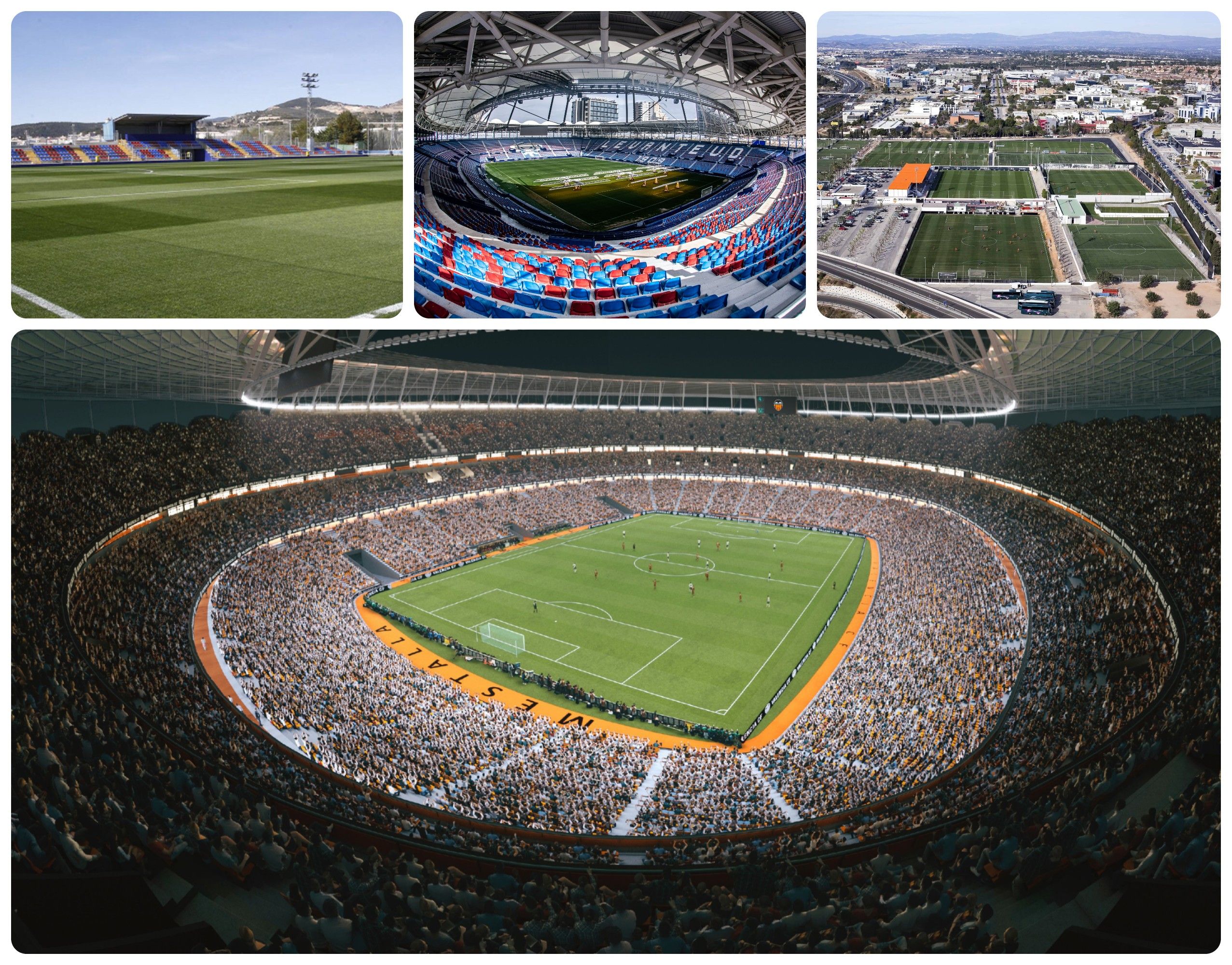 Instalaciones anexas al Nou Mestalla