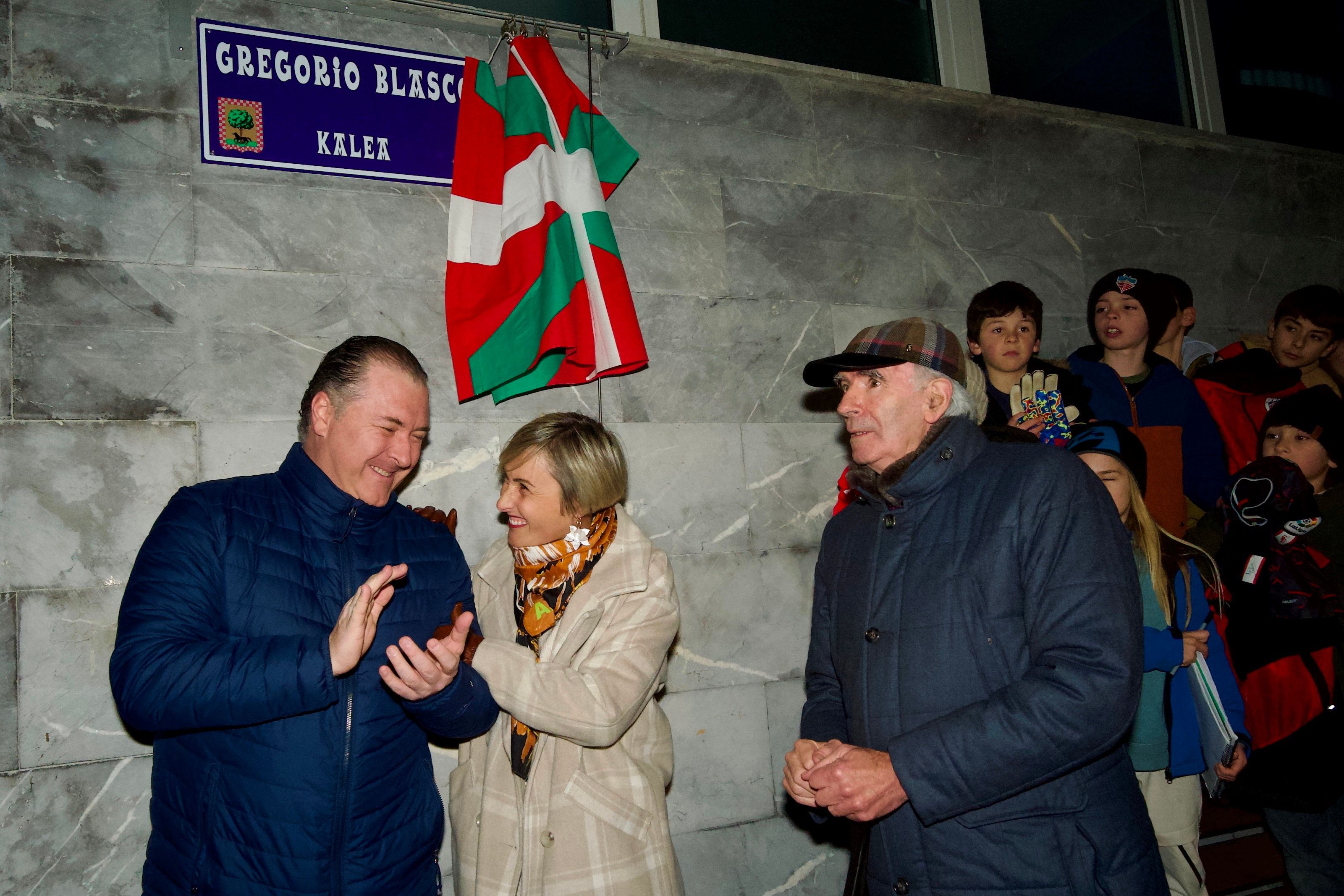  El 'Txopo' Iribar en el reciente Homenaje a Goyo Blasco en Mundaka.