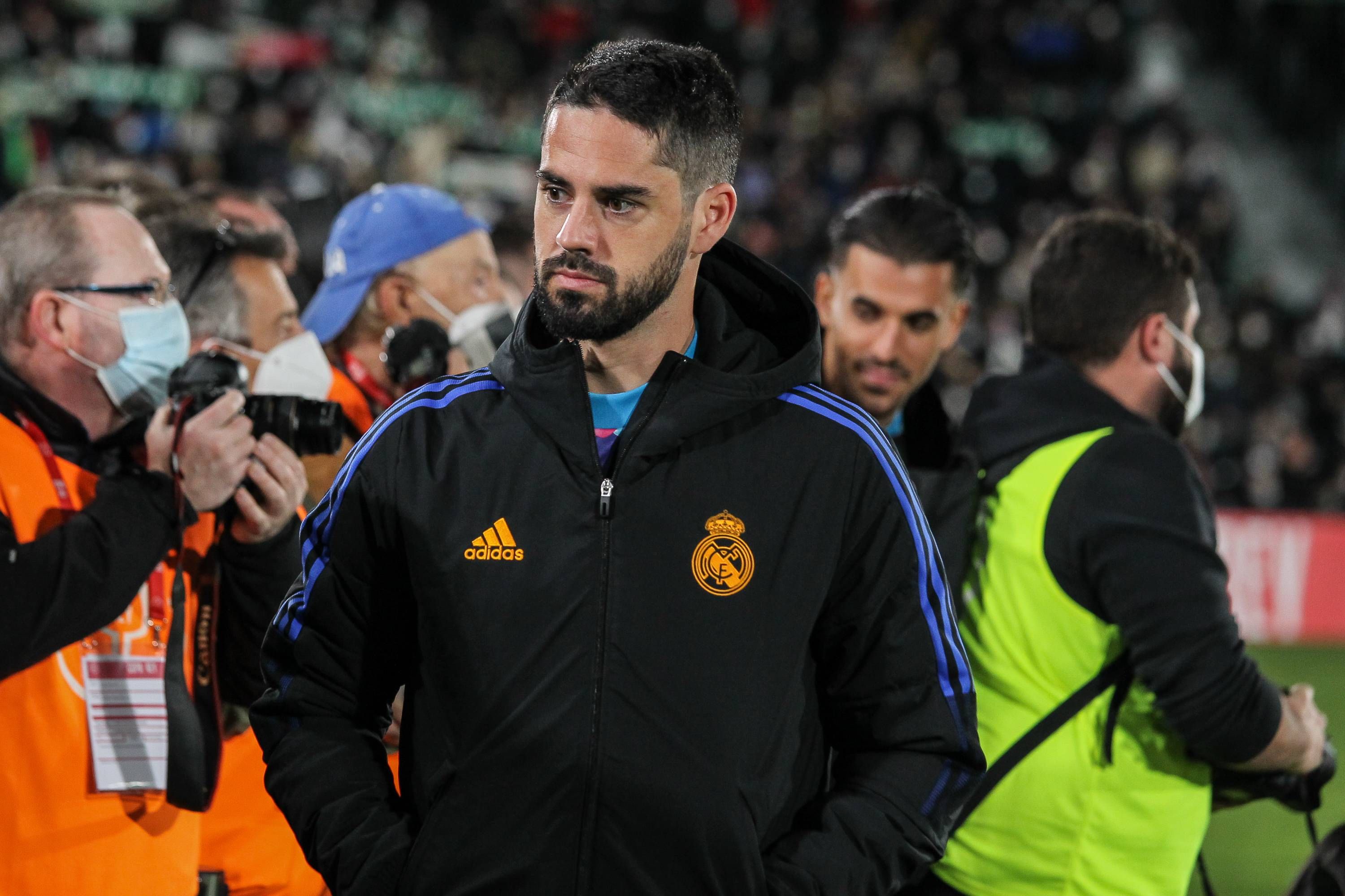 Isco Alarcón, en un partido del Real Madrid.