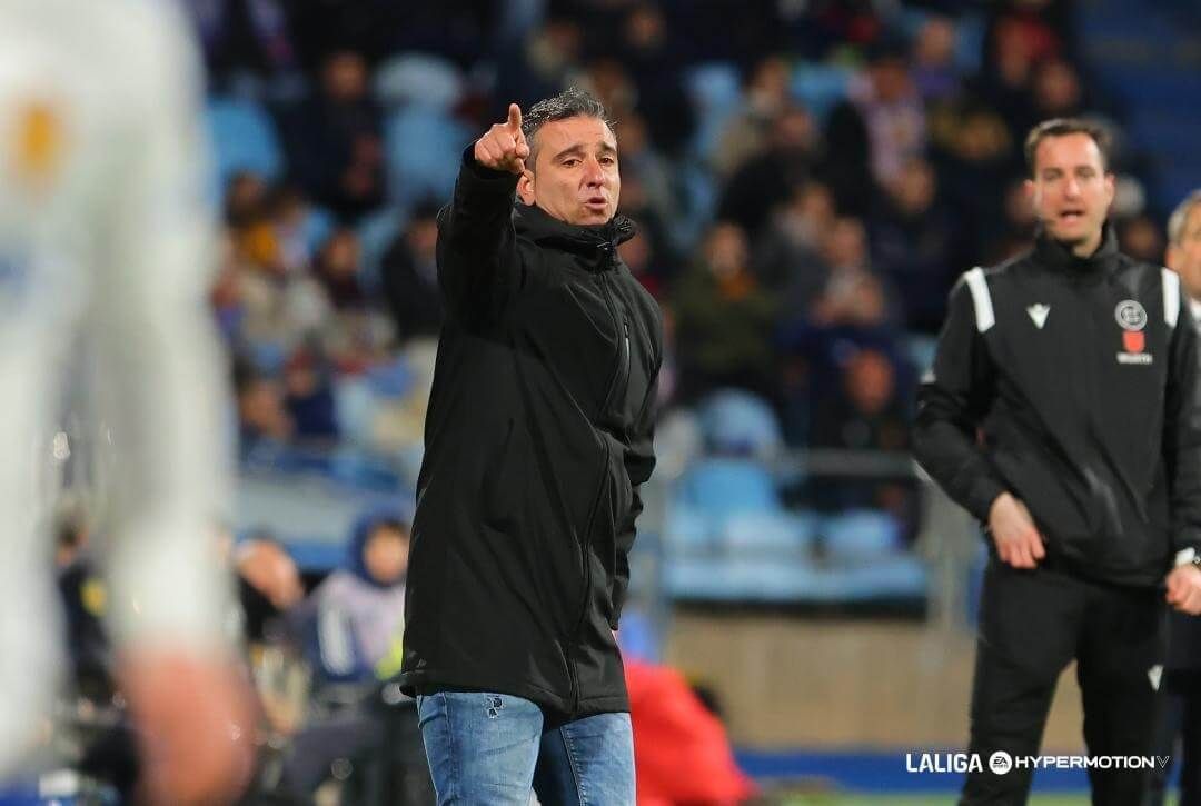  Jandro Castro en un partido con el Amorebieta.