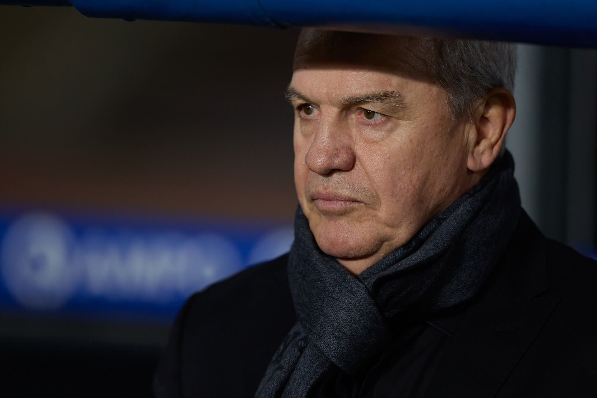 Javier Aguirre, antes del encuentro entre Real Sociedad y Mallorca.