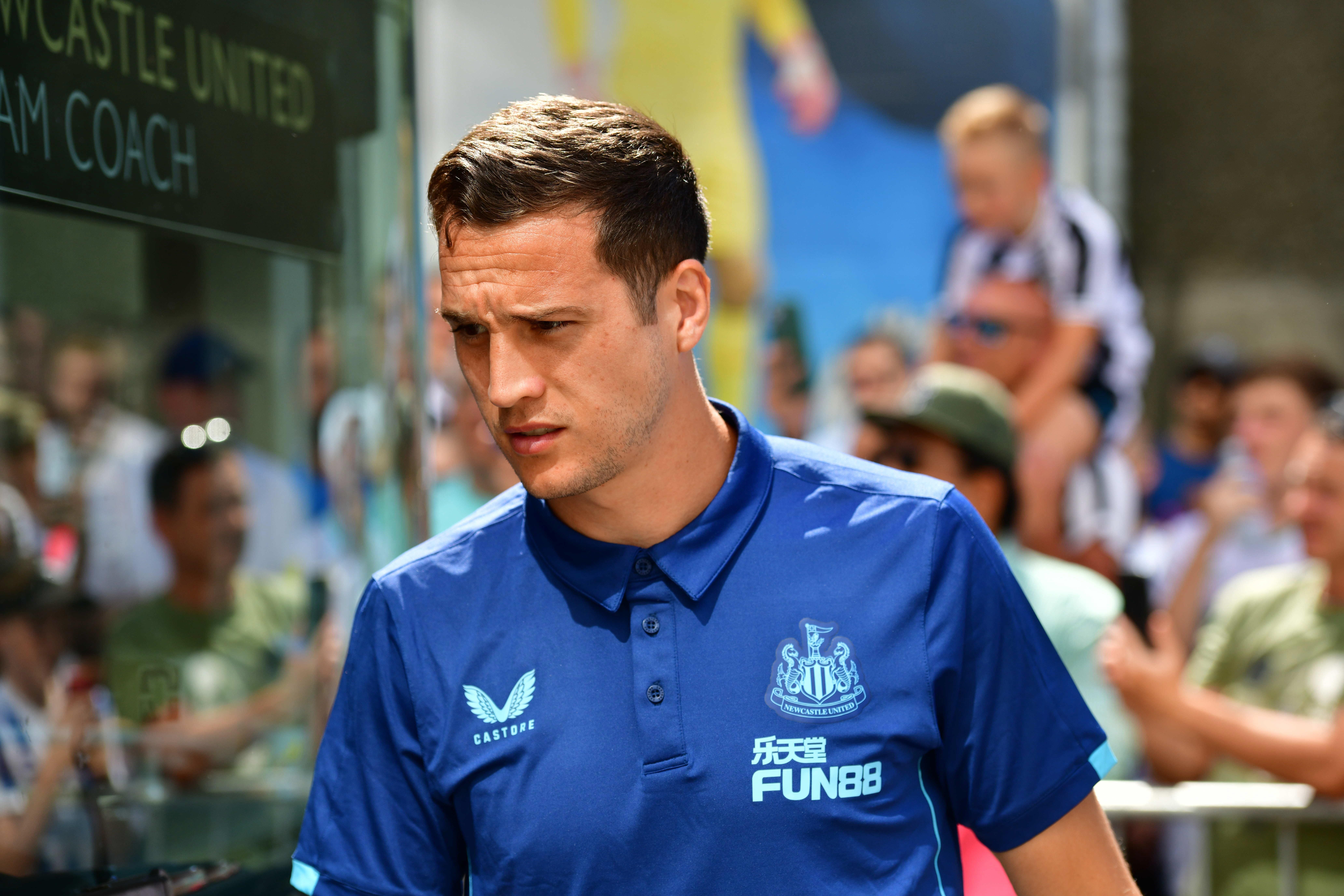 Javier Manquillo, con el Newcastle.
