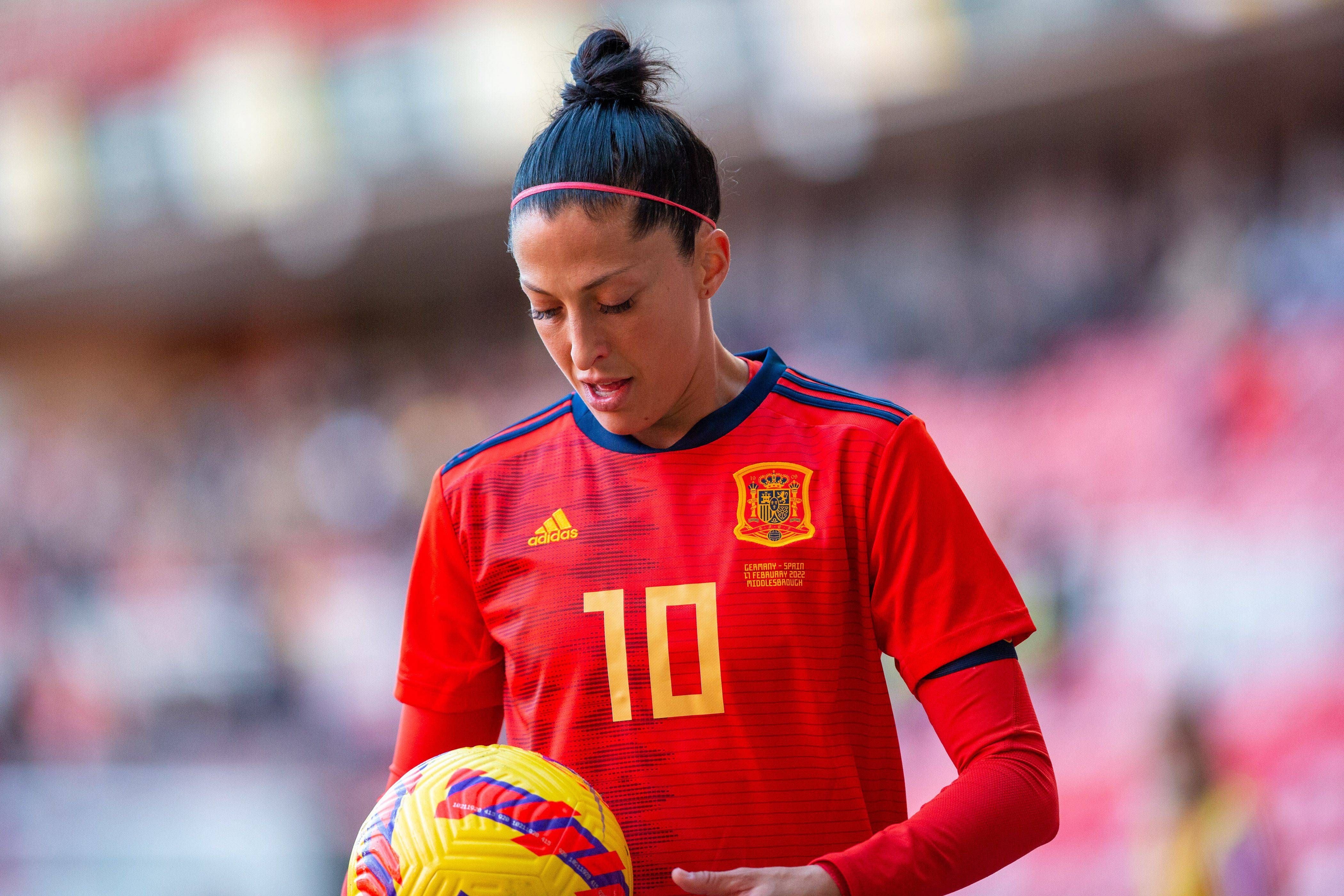 Jenni Hermoso con la selección española