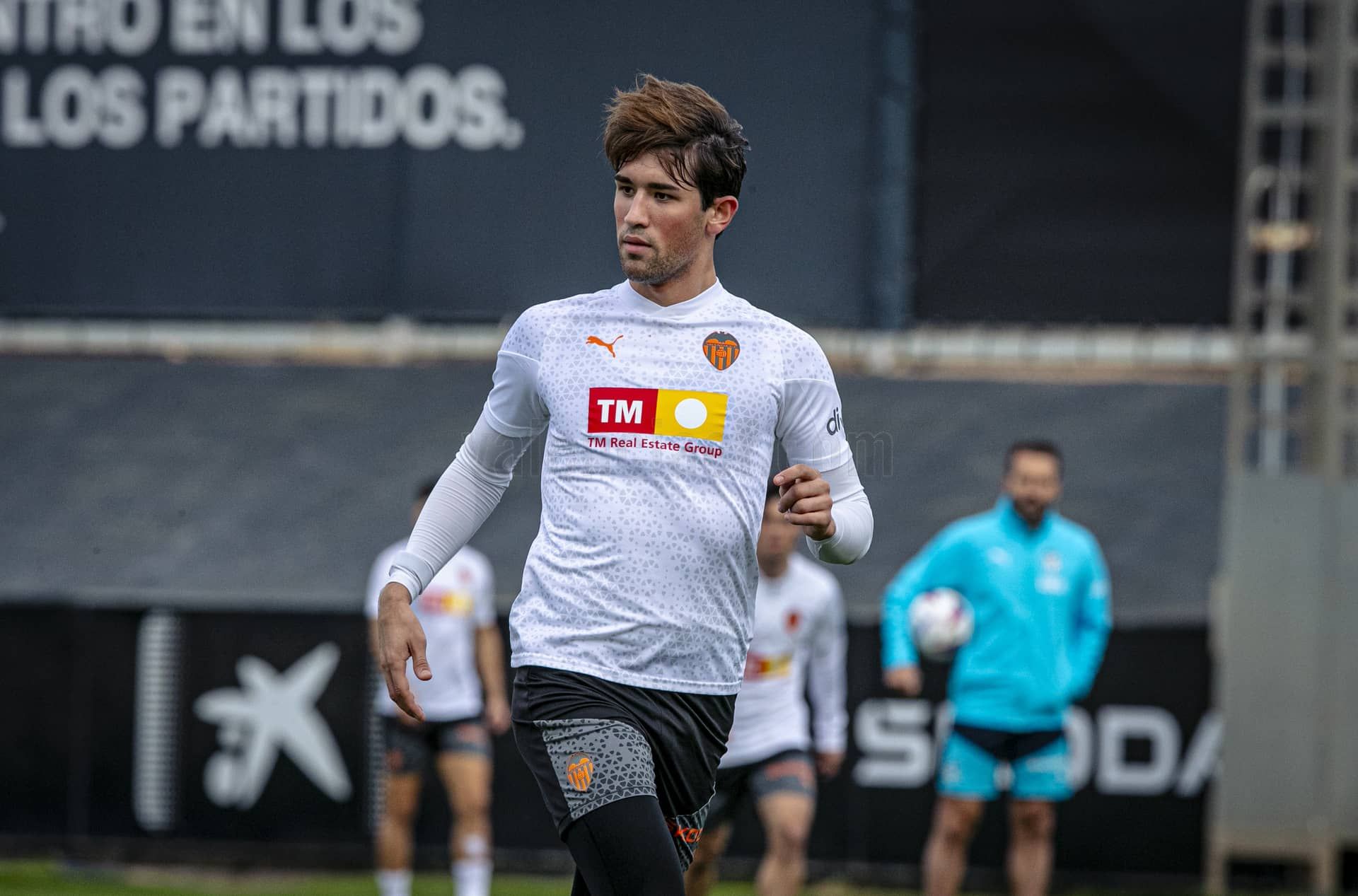 Jesús Vázquez durante un entrenamiento.