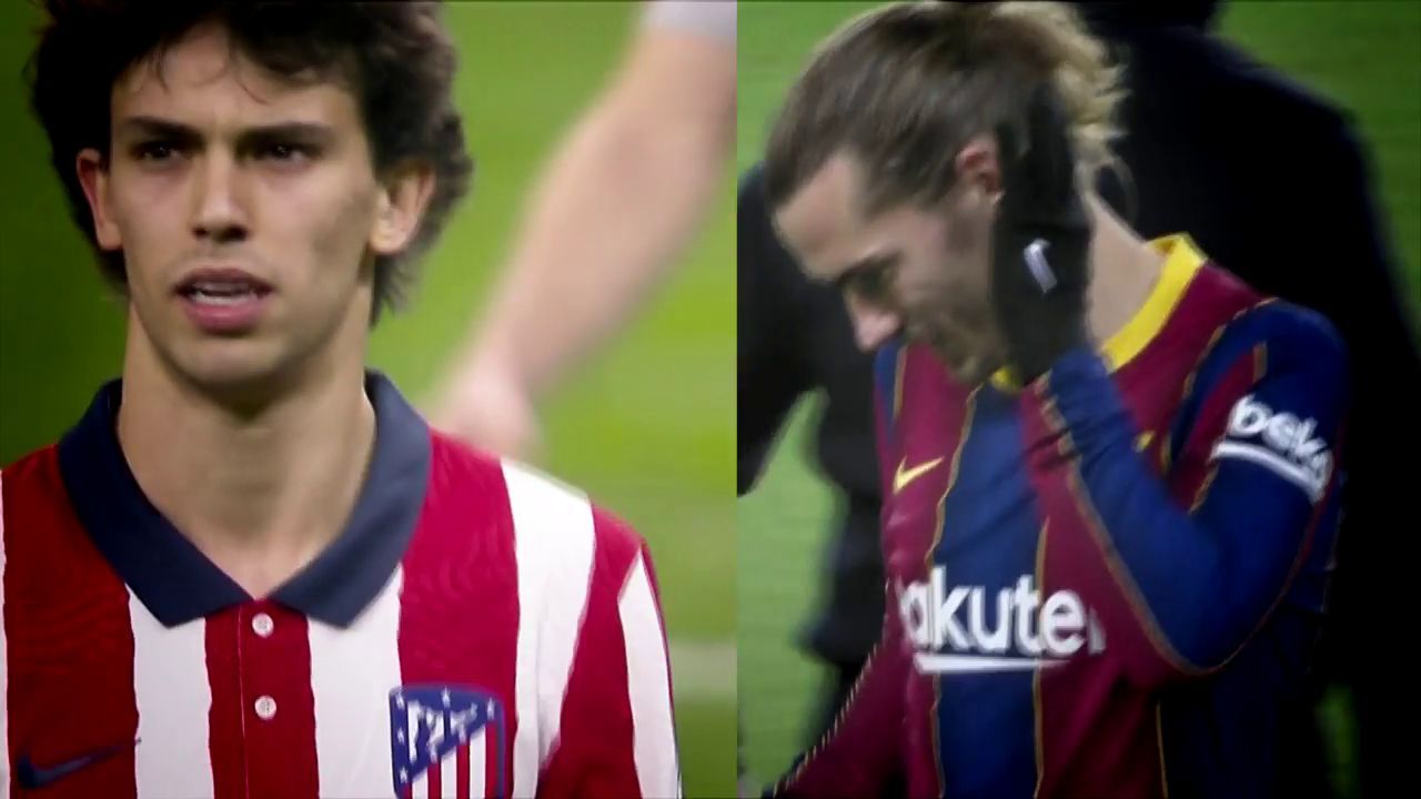  Joao Félix y Antoine Griezmann