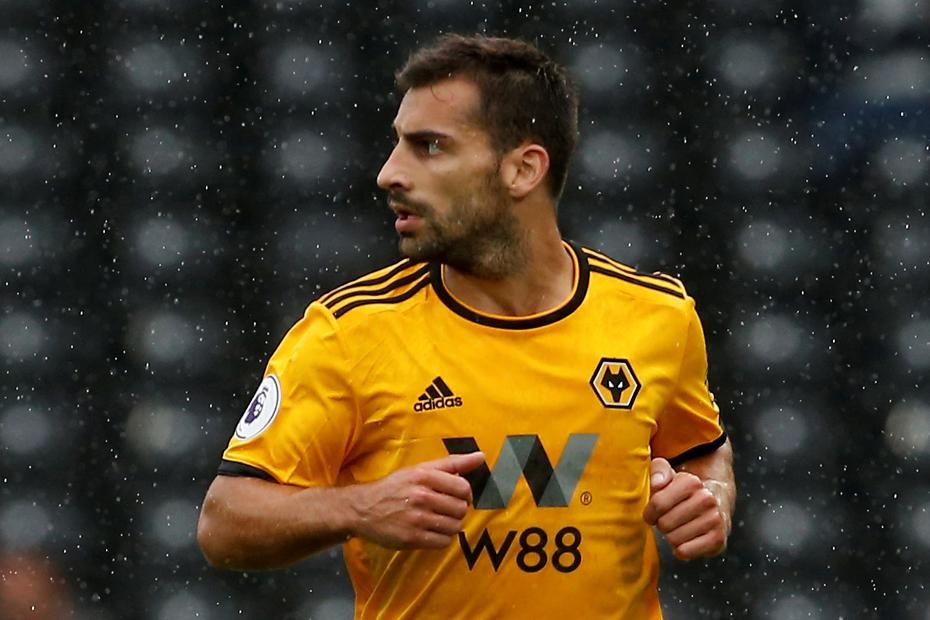 Jonny, en un partido con el Wolverhampton.
